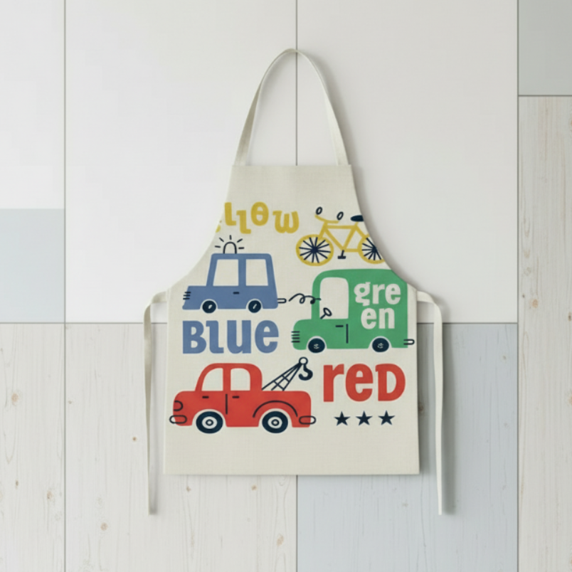 MiniChef™ – Divertido y antimanchas – Delantal para niños