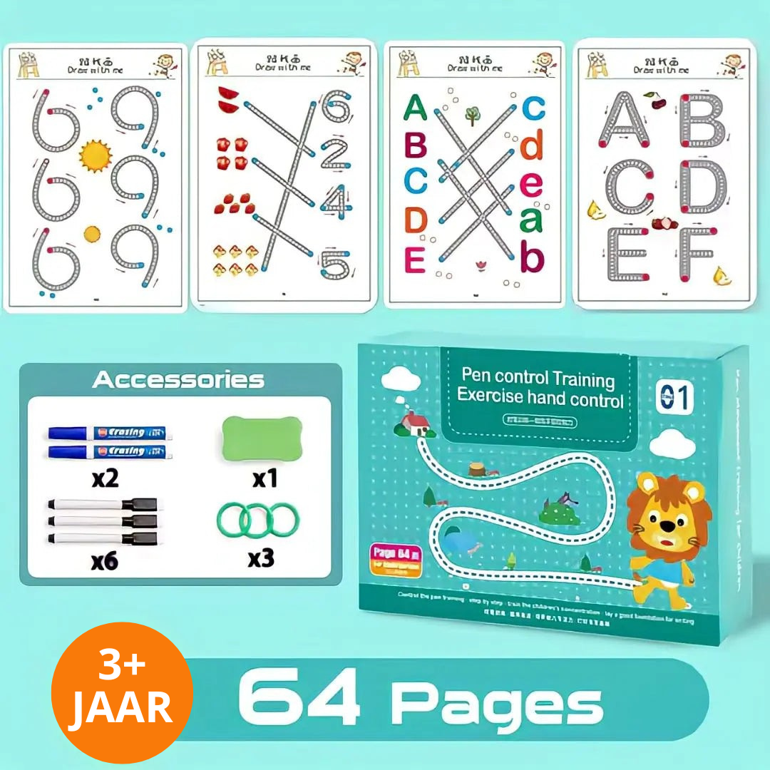 KiddoLearn™ - Cuaderno reutilizable