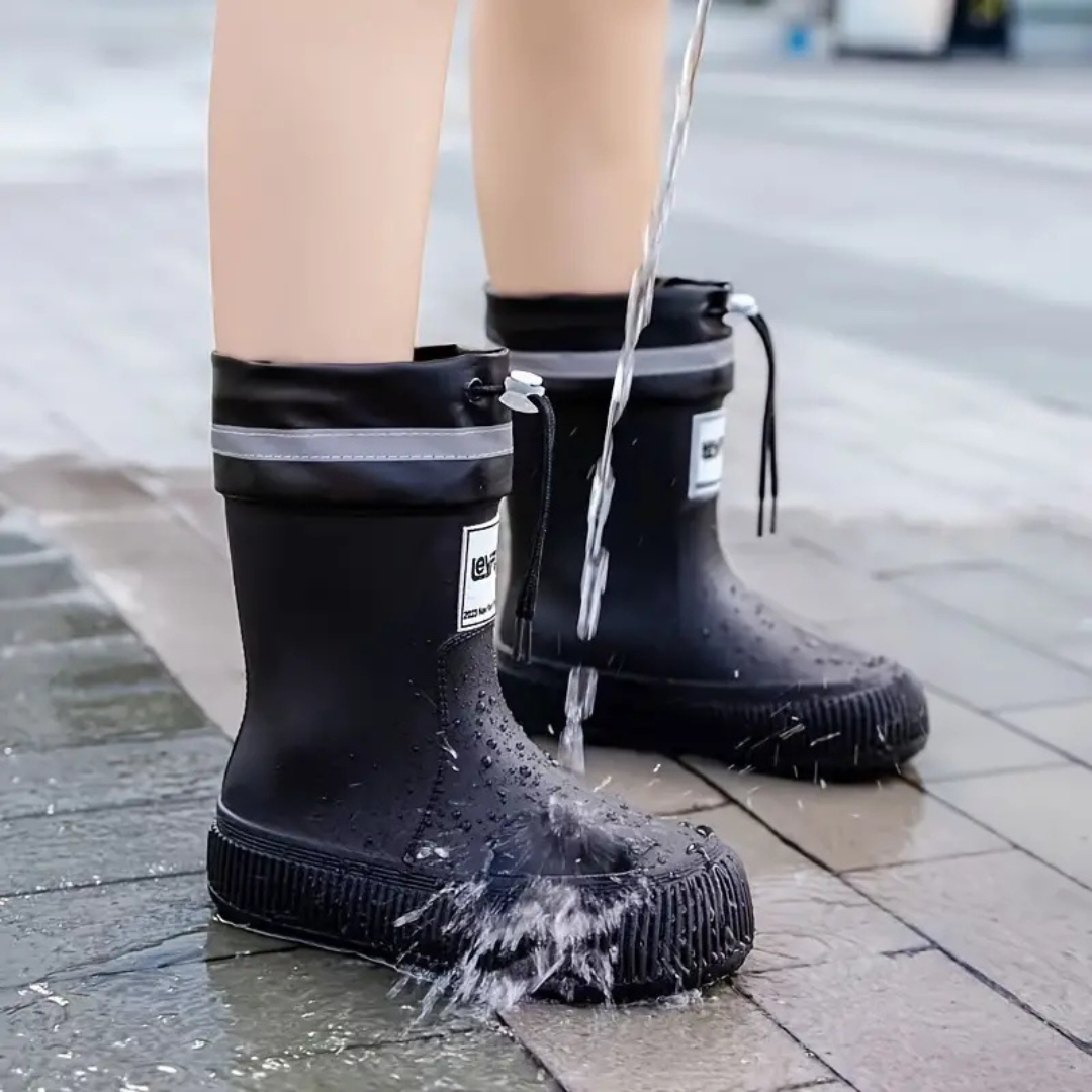 RainGuard – Seguros y secos – Botas de lluvia para niños con suela antideslizante
