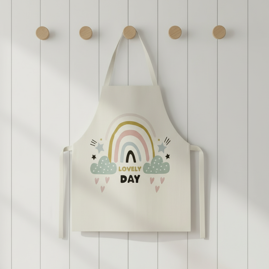 MiniChef™ – Divertido y antimanchas – Delantal para niños