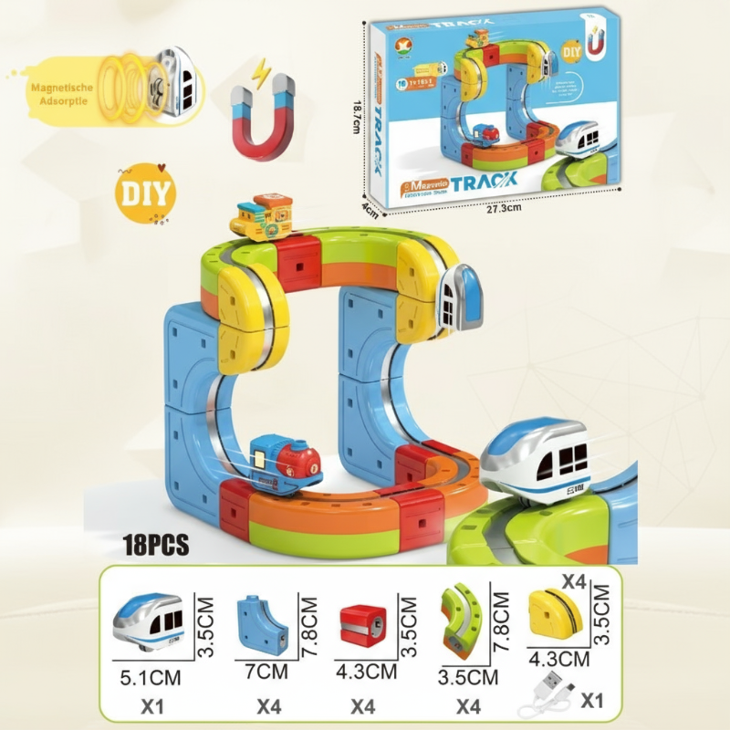 MagniTrack – Creativo y eléctrico – Tren eléctrico antigravedad