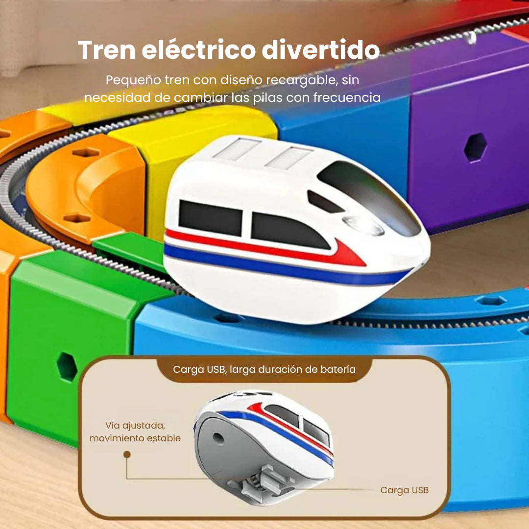 Pista Magnética de Cubos DIY – Desarrolla Creatividad y Habilidades Motoras