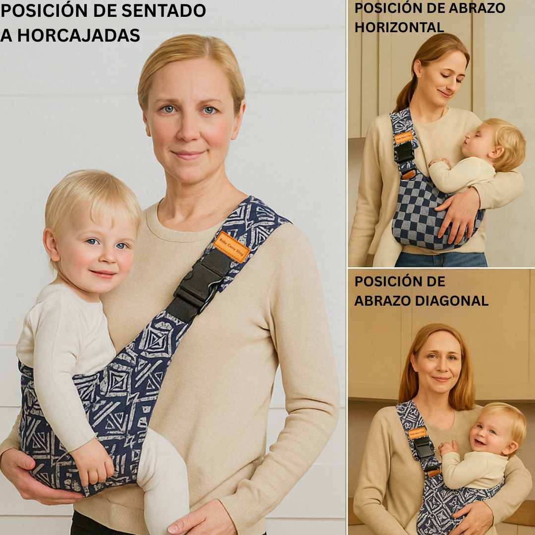 Baby Carry Sling™ - Portabebés ajustable - Portabebés de cadera