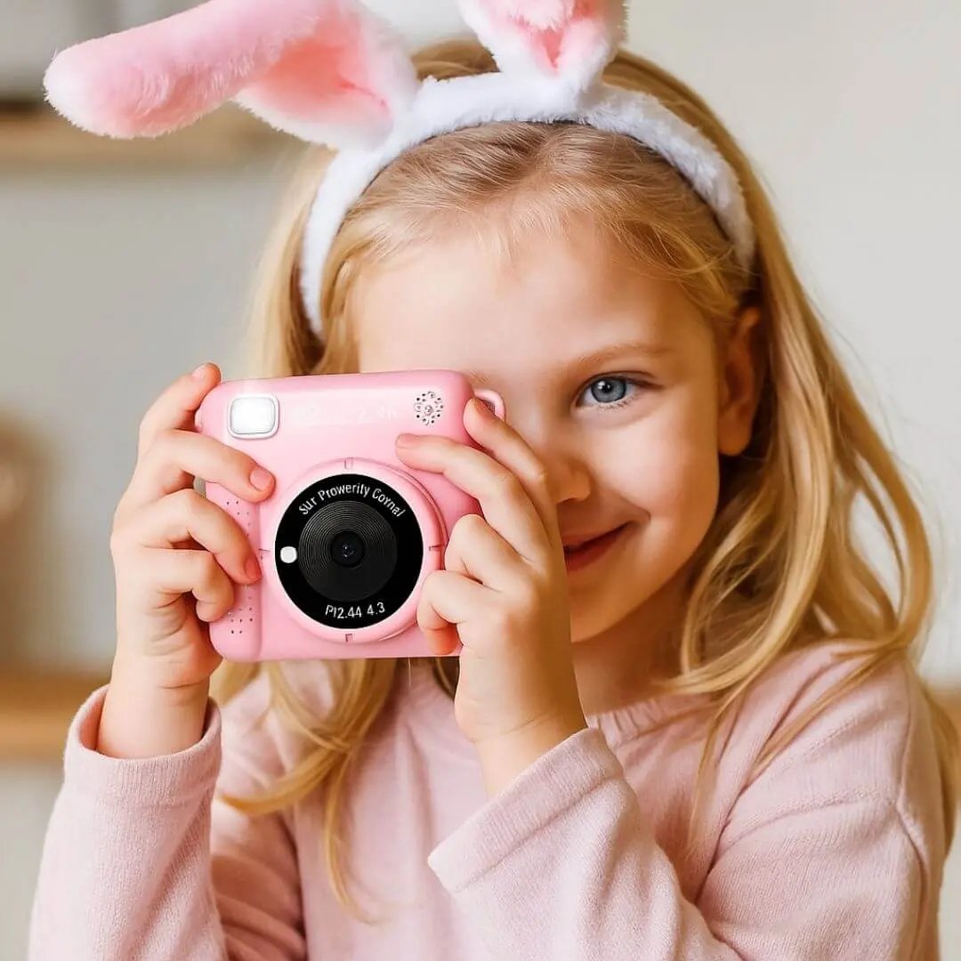 Cámara Infantil – Impresión Térmica – PixiPlay™ Rosa