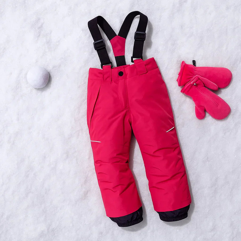MountainFit – Flexibles y cálidos – Pantalones de esquí para niños