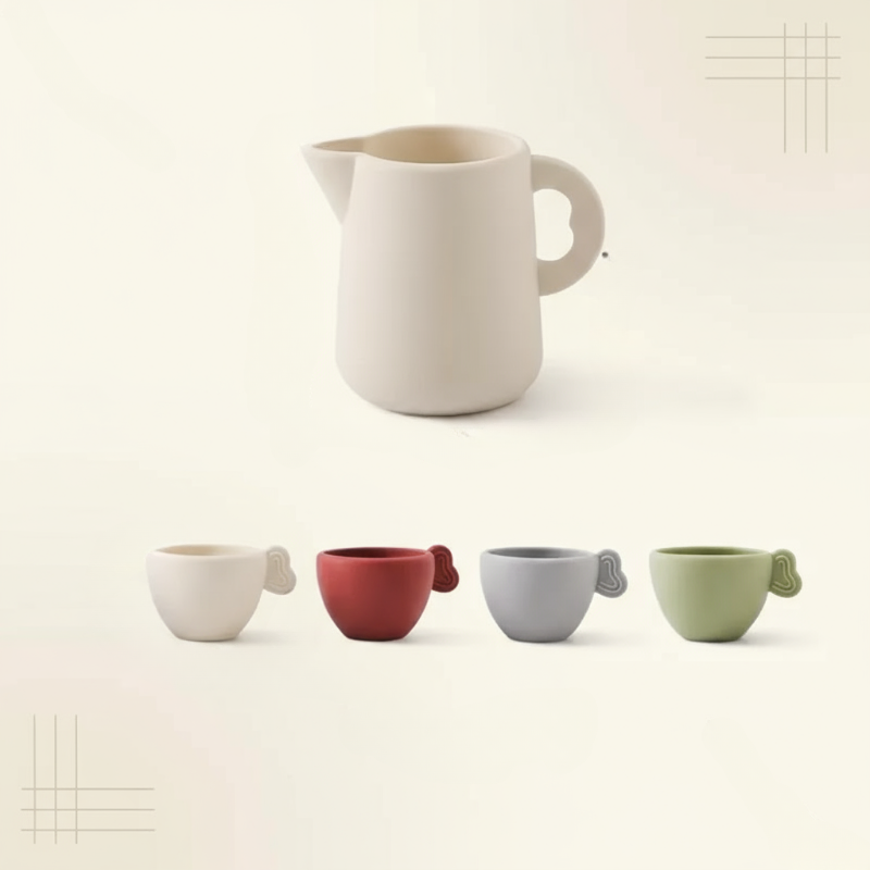 Woods – Divertido e interactivo – Set de té de madera para niños