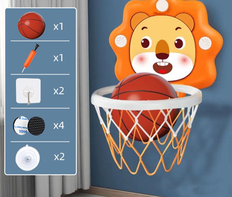 LionHoop – Habilidades motoras y diversión - Set de mini baloncesto para niños