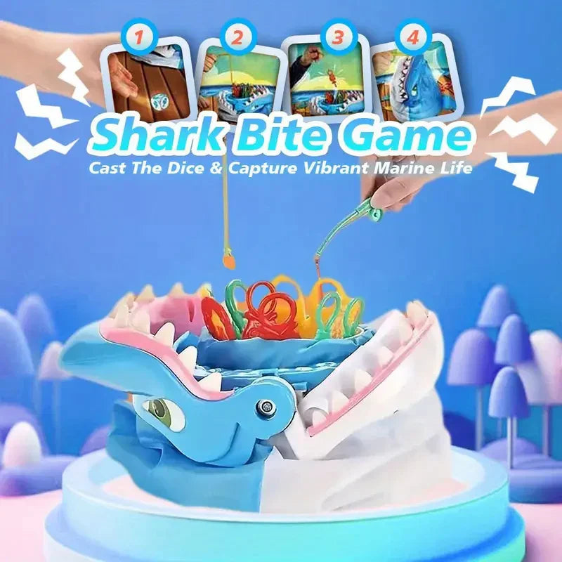SharkAttack – Divertido y educativo – Juego de mesa con coloridos animales marinos