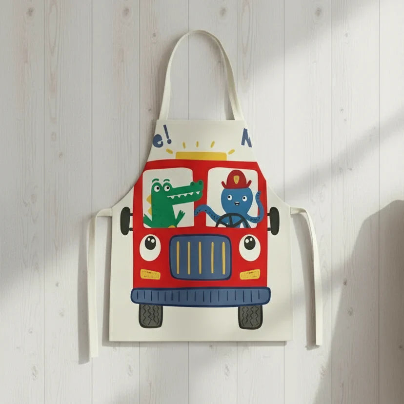 MiniChef™ – Divertido y antimanchas – Delantal para niños