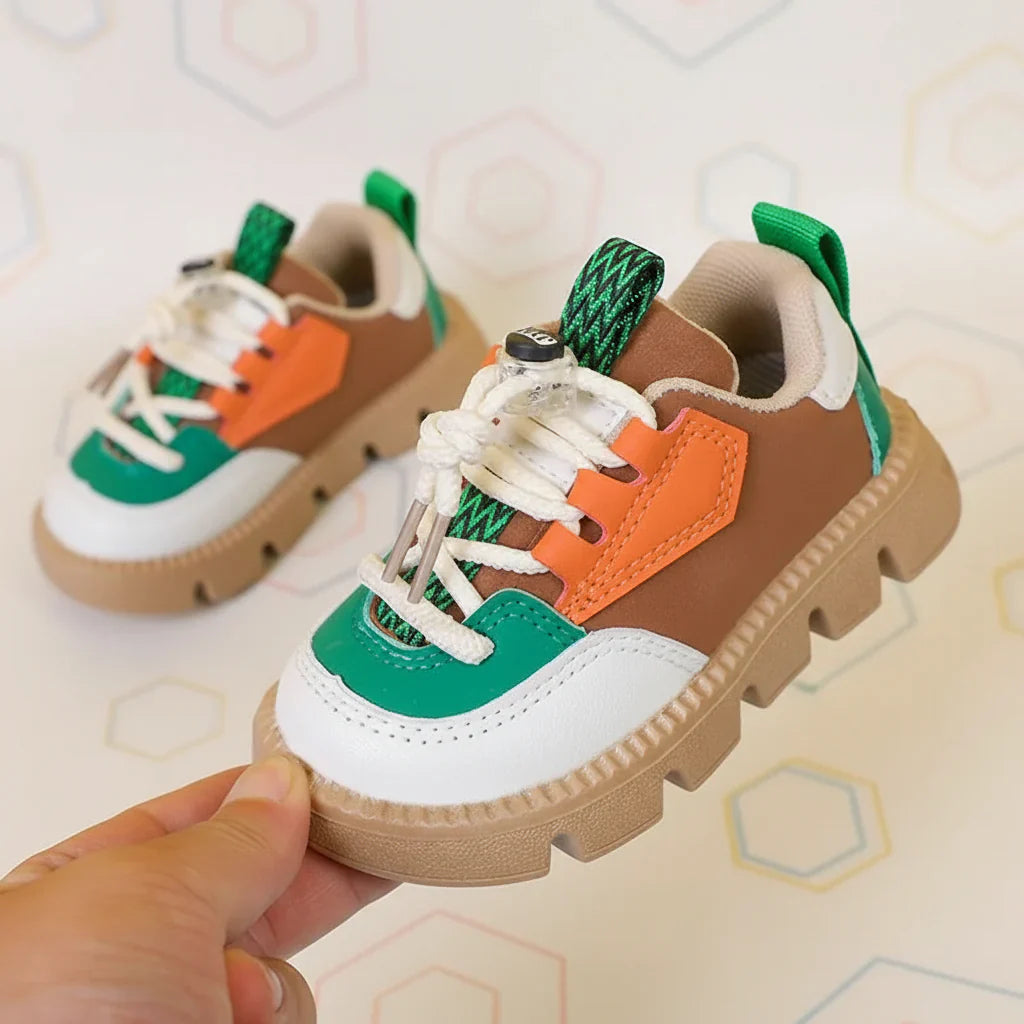 KidoStep – Suaves y prácticas: zapatillas robustas para niños con suela gruesa