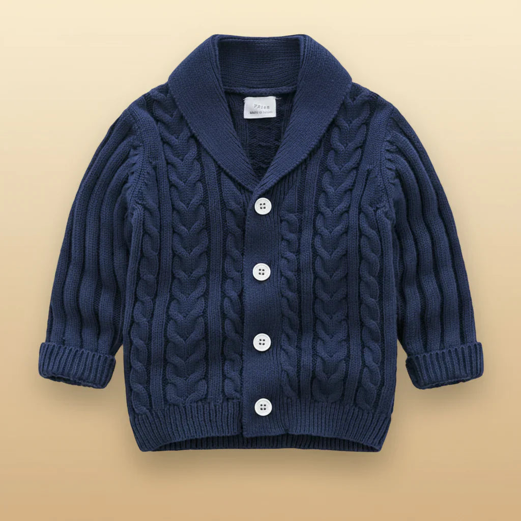 CozyCub – Cómodo y a la moda – Cárdigan de punto para niños