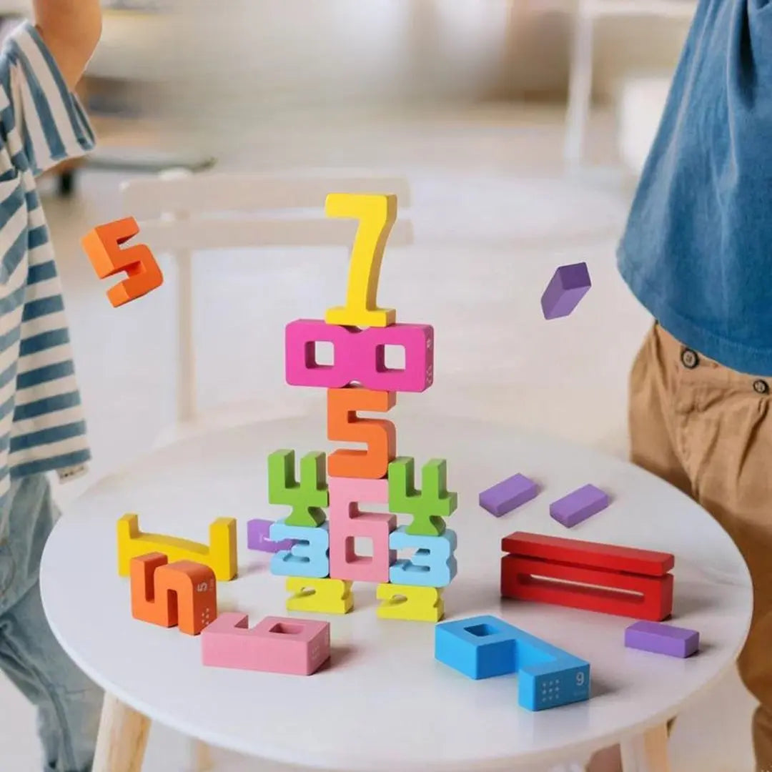 Juego de Construcción de Madera Montessori – Building Blocks™