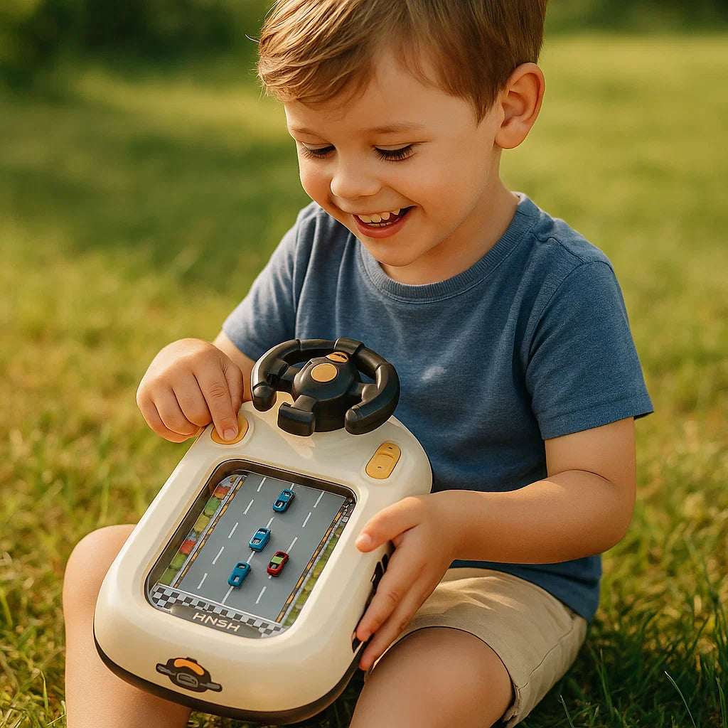 Caja de carreras de aventuras para niños