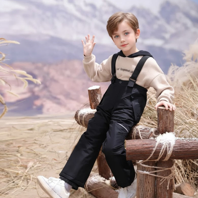 MountainFit – Flexibles y cálidos – Pantalones de esquí para niños