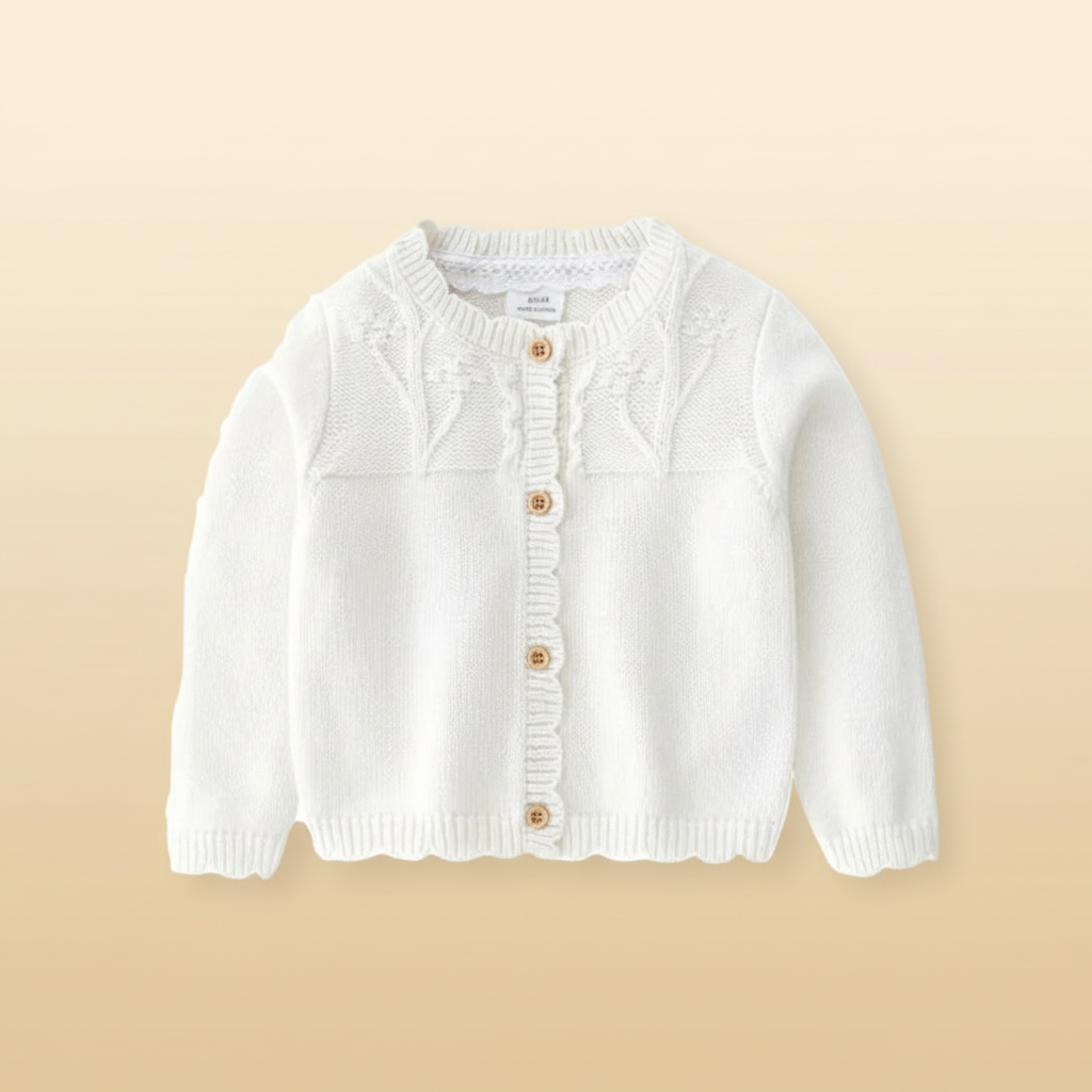 CozyCub – Cómodo y a la moda – Cárdigan de punto para niños