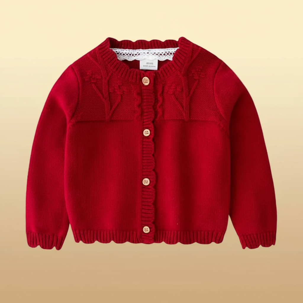CozyCub – Cómodo y a la moda – Cárdigan de punto para niños