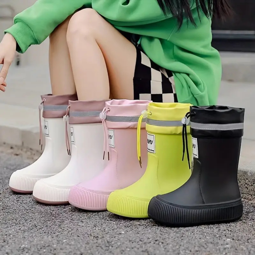 RainGuard – Seguros y secos – Botas de lluvia para niños con suela antideslizante