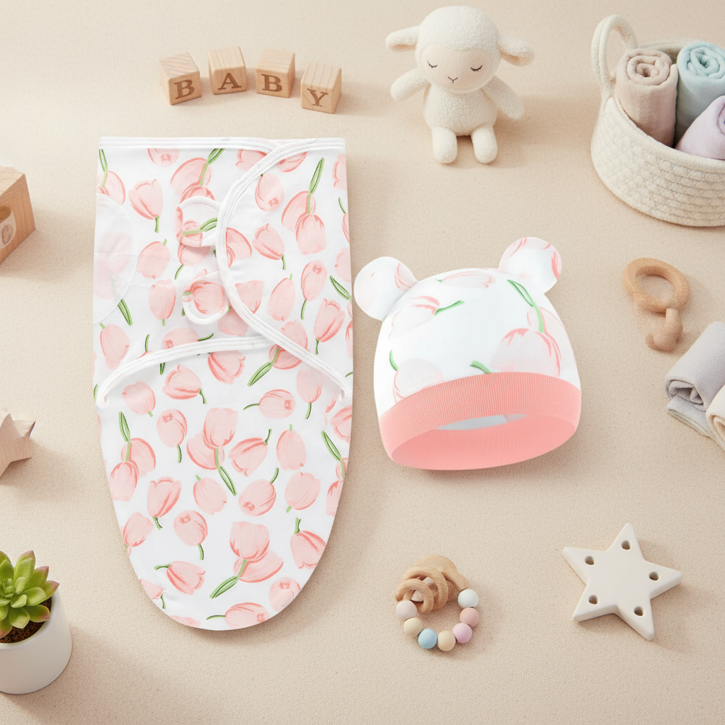 SnuggleBear – Suave y cálido – Manta envolvente para bebés