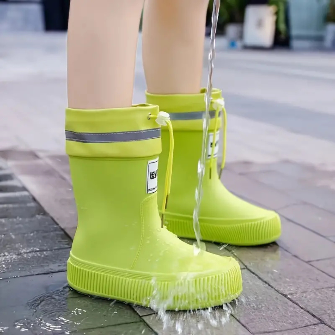 RainGuard – Seguros y secos – Botas de lluvia para niños con suela antideslizante