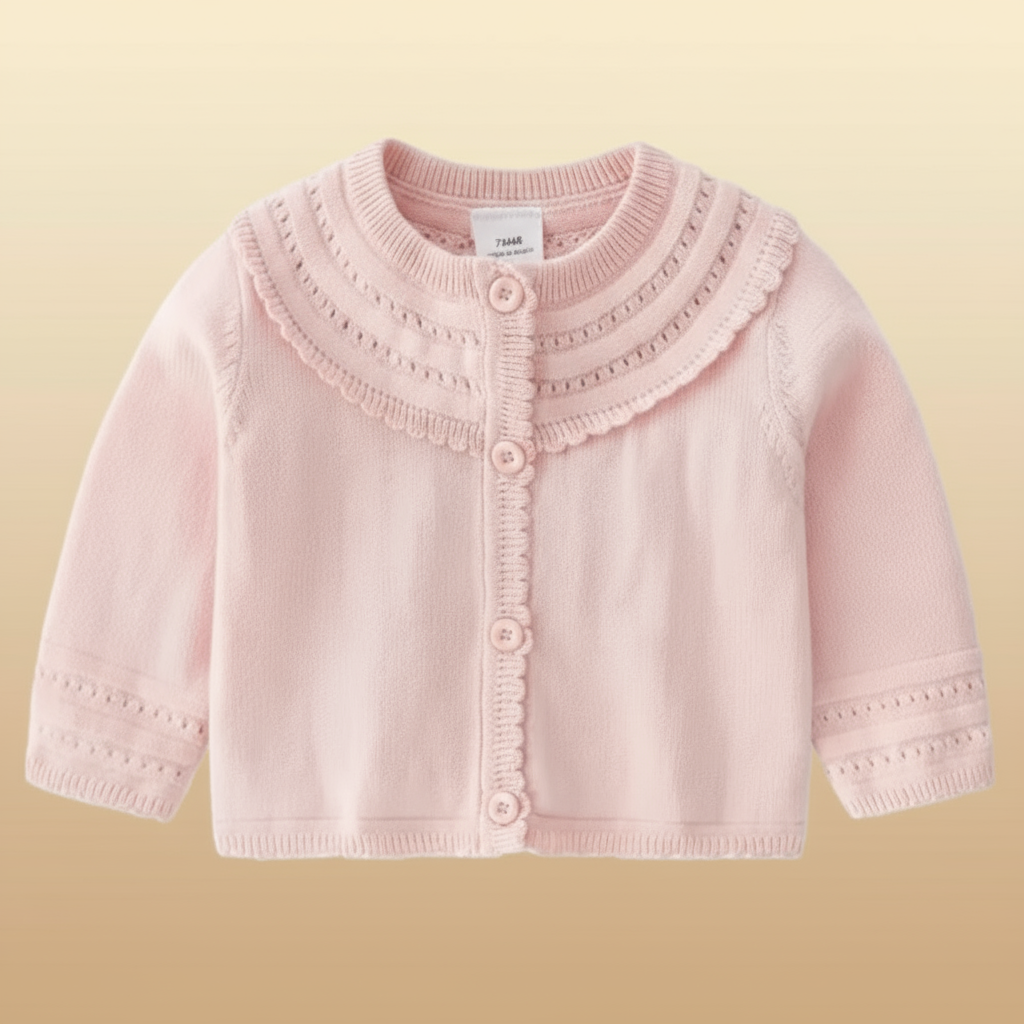 CozyCub – Cómodo y a la moda – Cárdigan de punto para niños