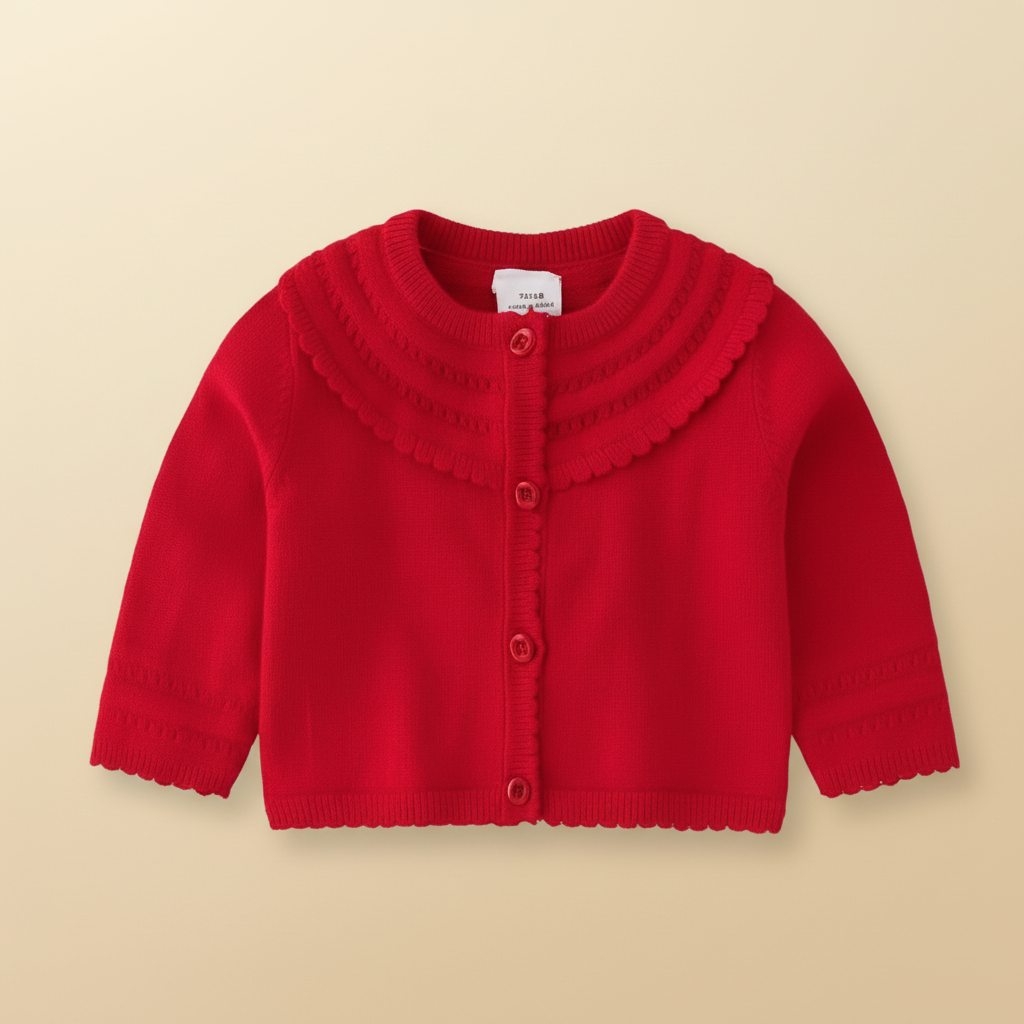 CozyCub – Cómodo y a la moda – Cárdigan de punto para niños