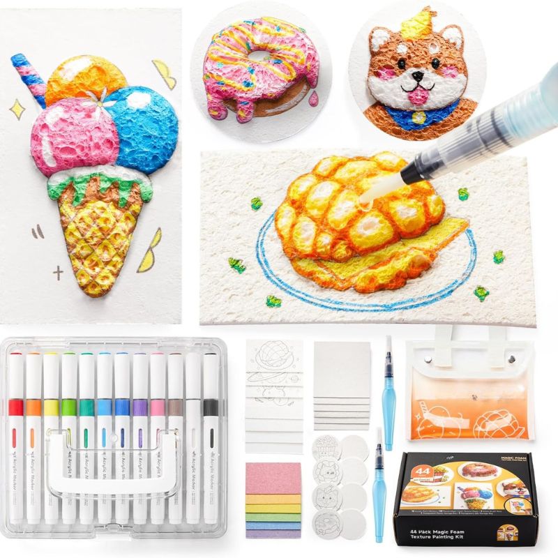 Kit Mágico de Pintura con Texturas 3D