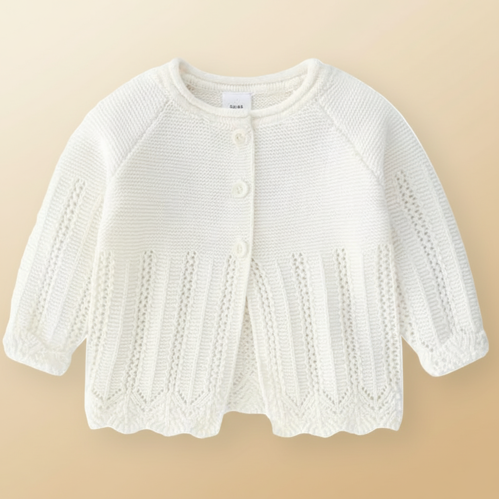 CozyCub – Cómodo y a la moda – Cárdigan de punto para niños