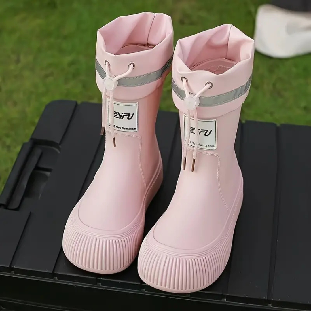 RainGuard – Seguros y secos – Botas de lluvia para niños con suela antideslizante
