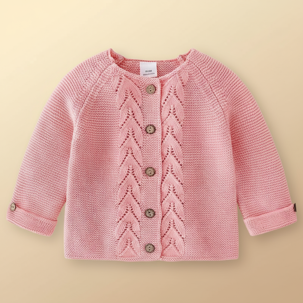 CozyCub – Cómodo y a la moda – Cárdigan de punto para niños