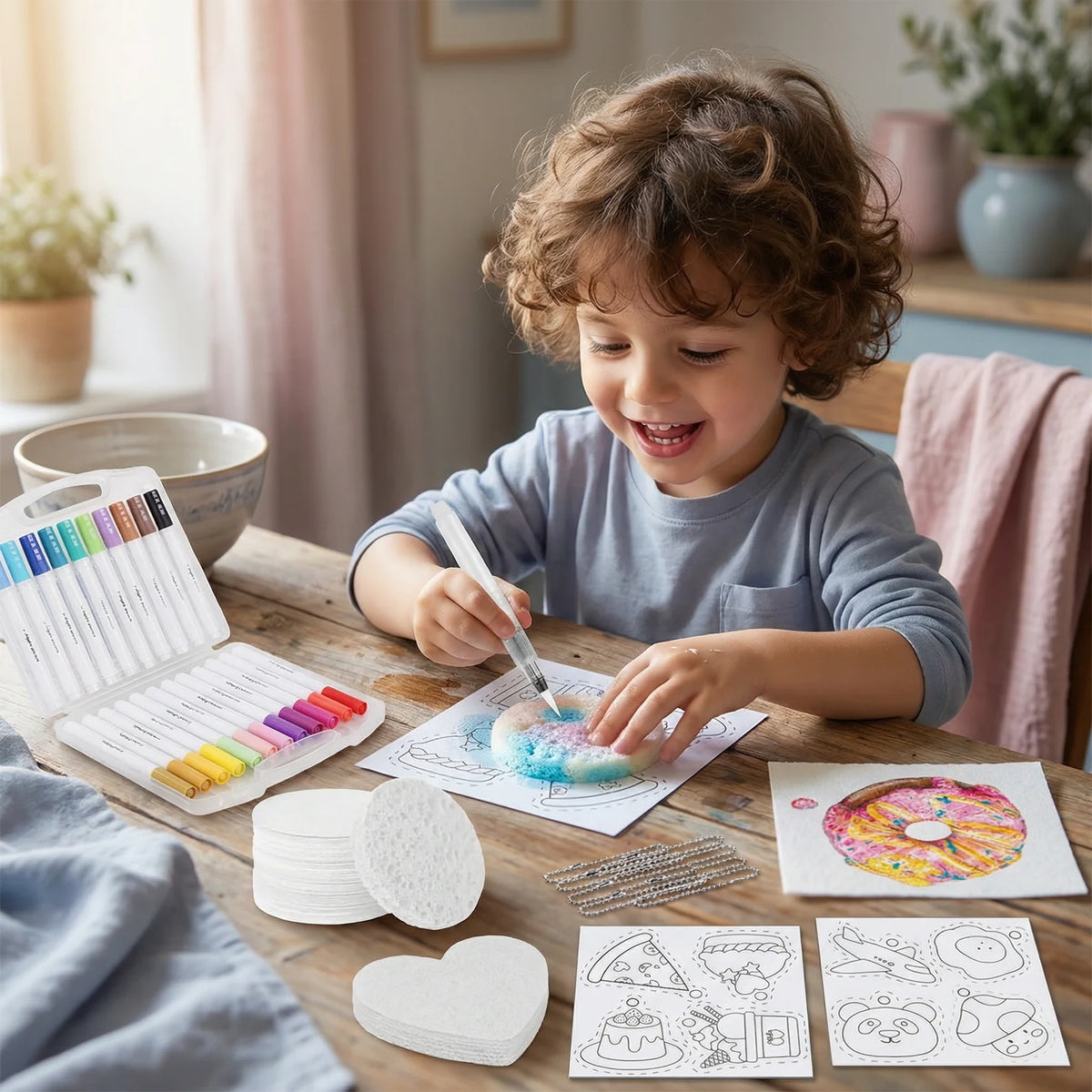 Kit Mágico de Pintura con Texturas 3D