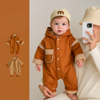 CozyNest – Acogedor y a la moda – Mono de invierno pesado con capucha