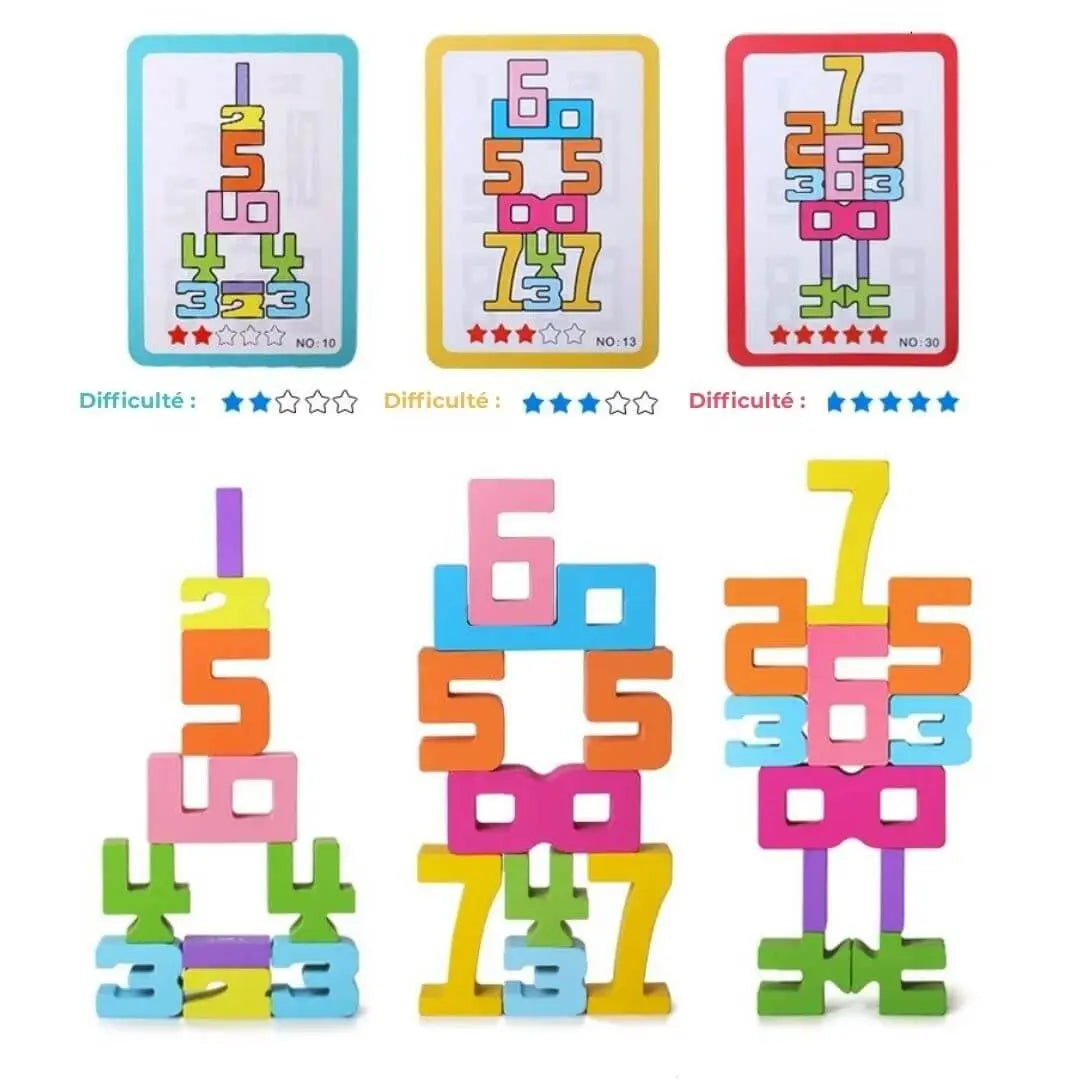 Juego de Construcción de Madera Montessori – Building Blocks™
