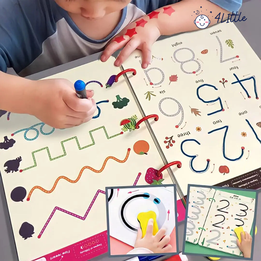 KiddoLearn™ - Cuaderno reutilizable