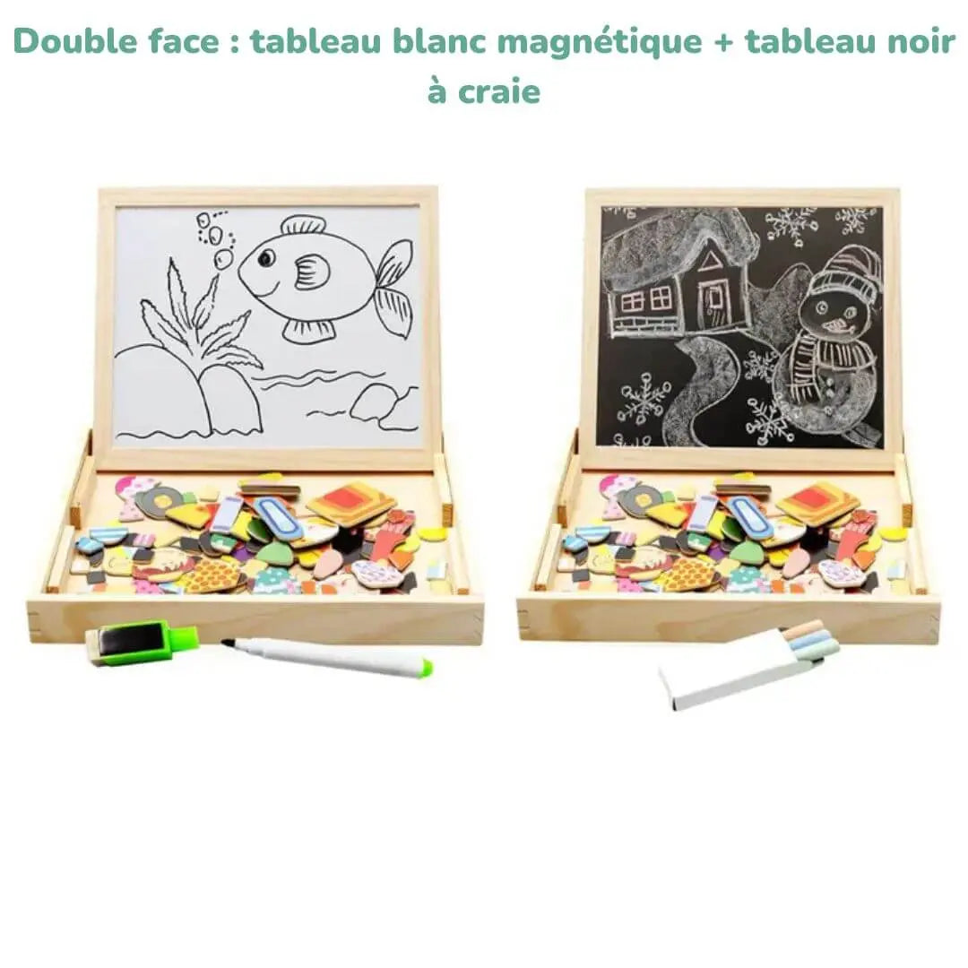 Rompecabezas Magnético Doble Cara – CréaMagnet™