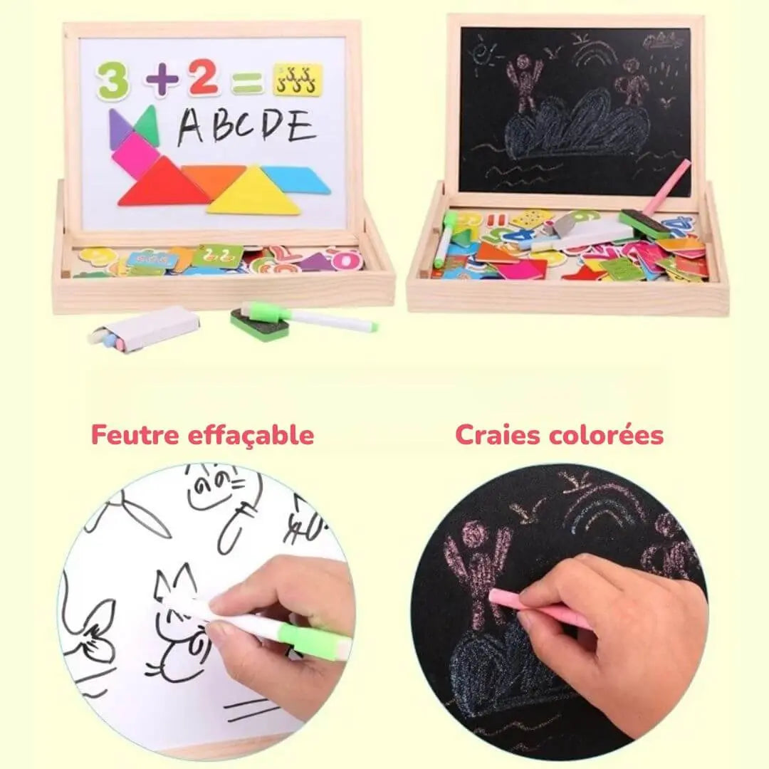 Rompecabezas Magnético Doble Cara – CréaMagnet™