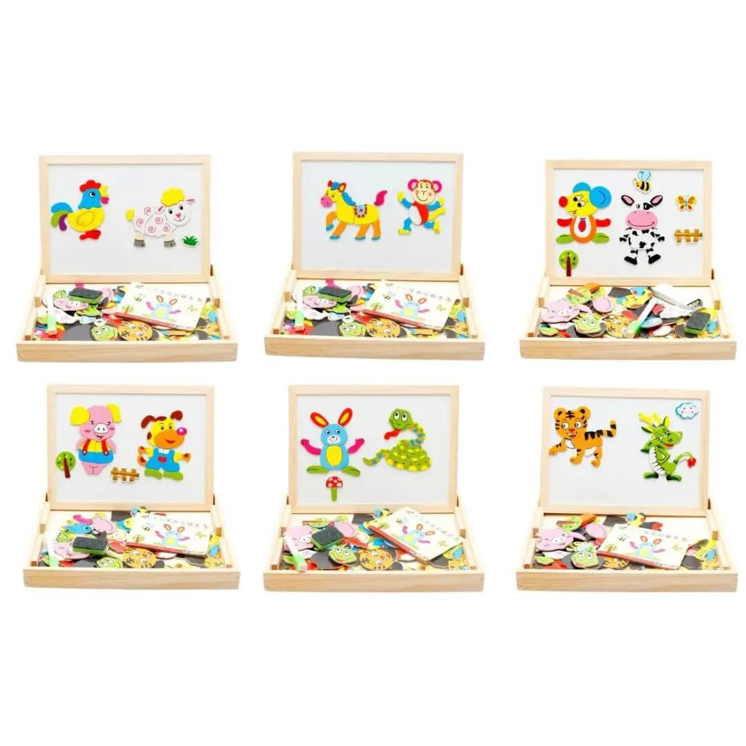 Rompecabezas Magnético Doble Cara – CréaMagnet™