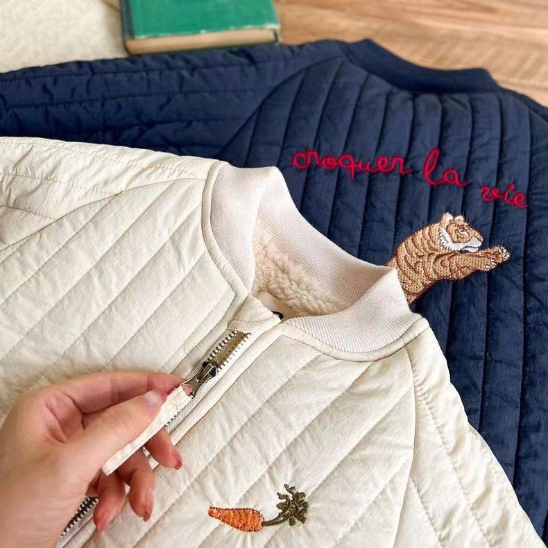 WildCharm – Cálido y único – Chaqueta acolchada para niños