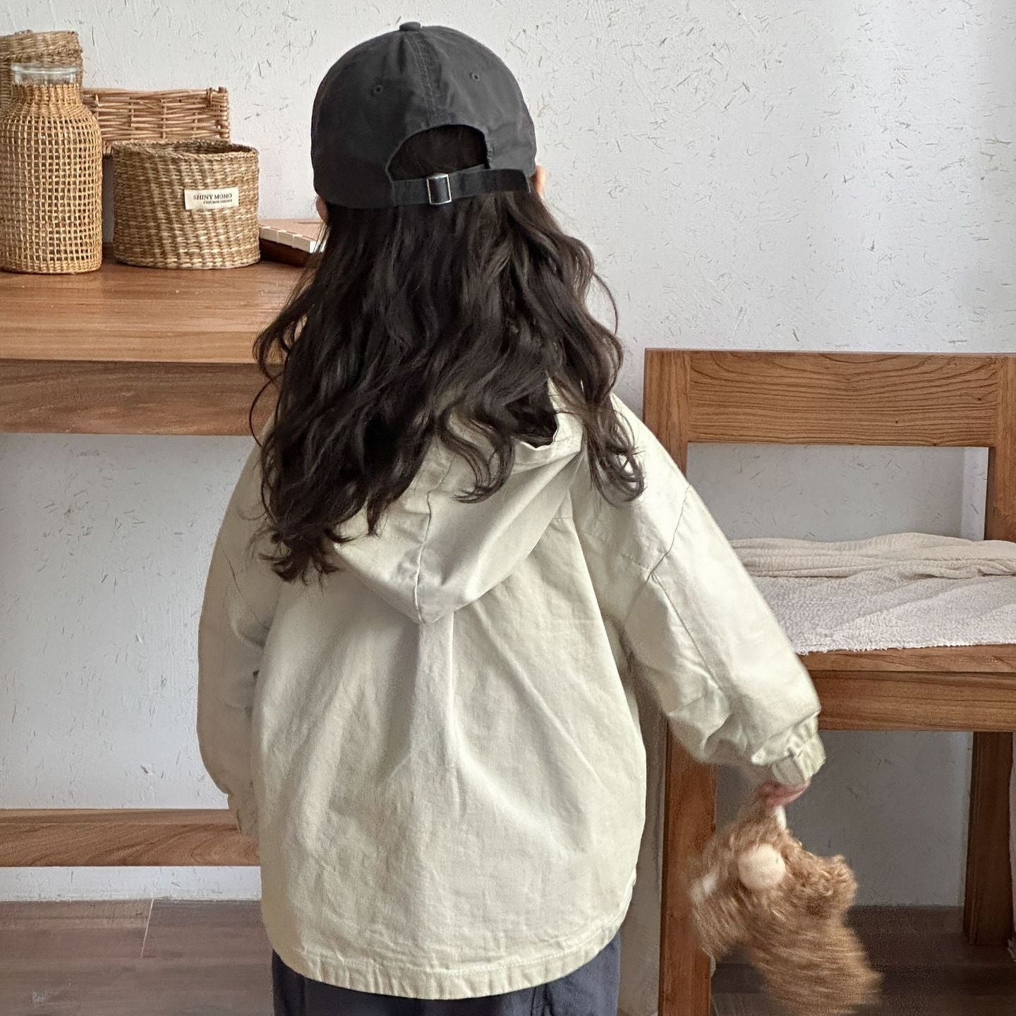 CozyShield – A prueba de viento y cómoda – Parka para niños
