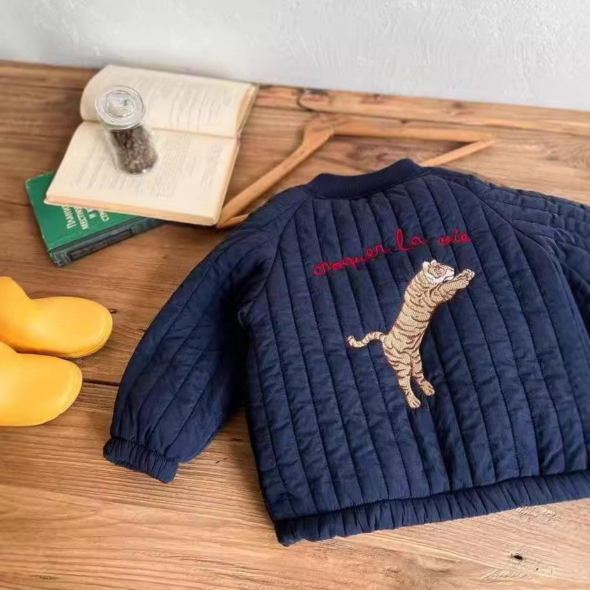 WildCharm – Cálido y único – Chaqueta acolchada para niños