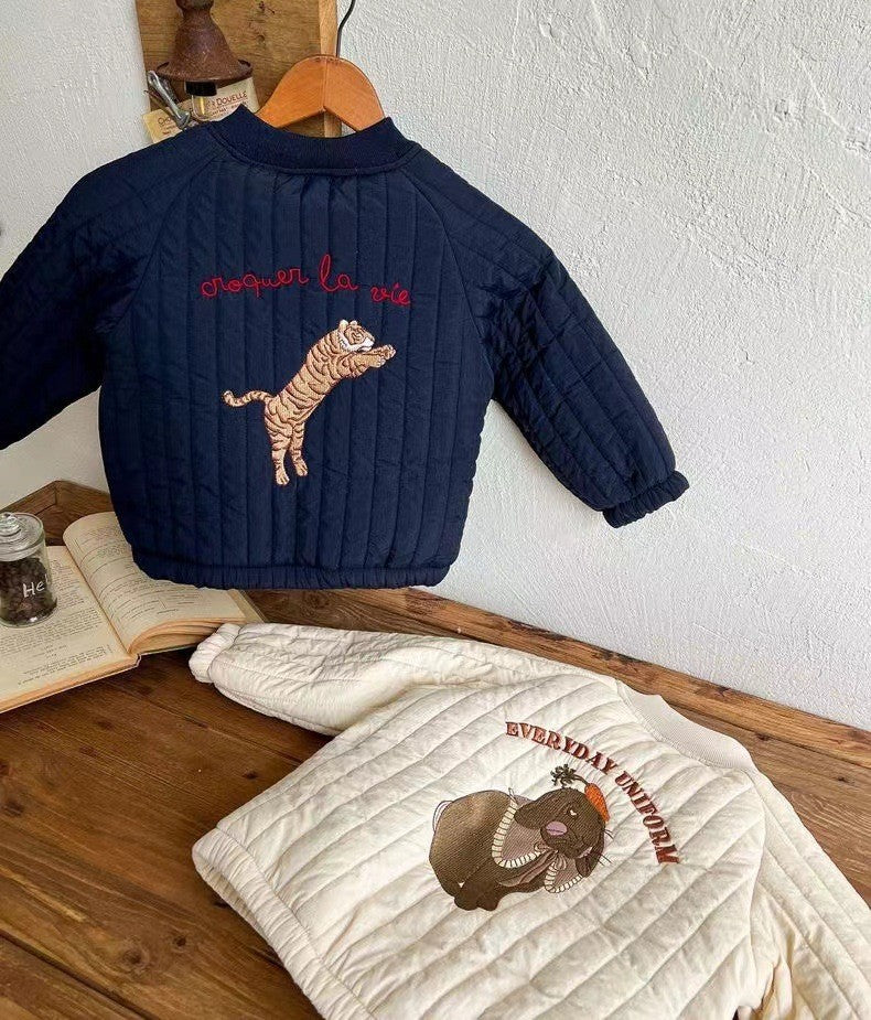 WildCharm – Cálido y único – Chaqueta acolchada para niños