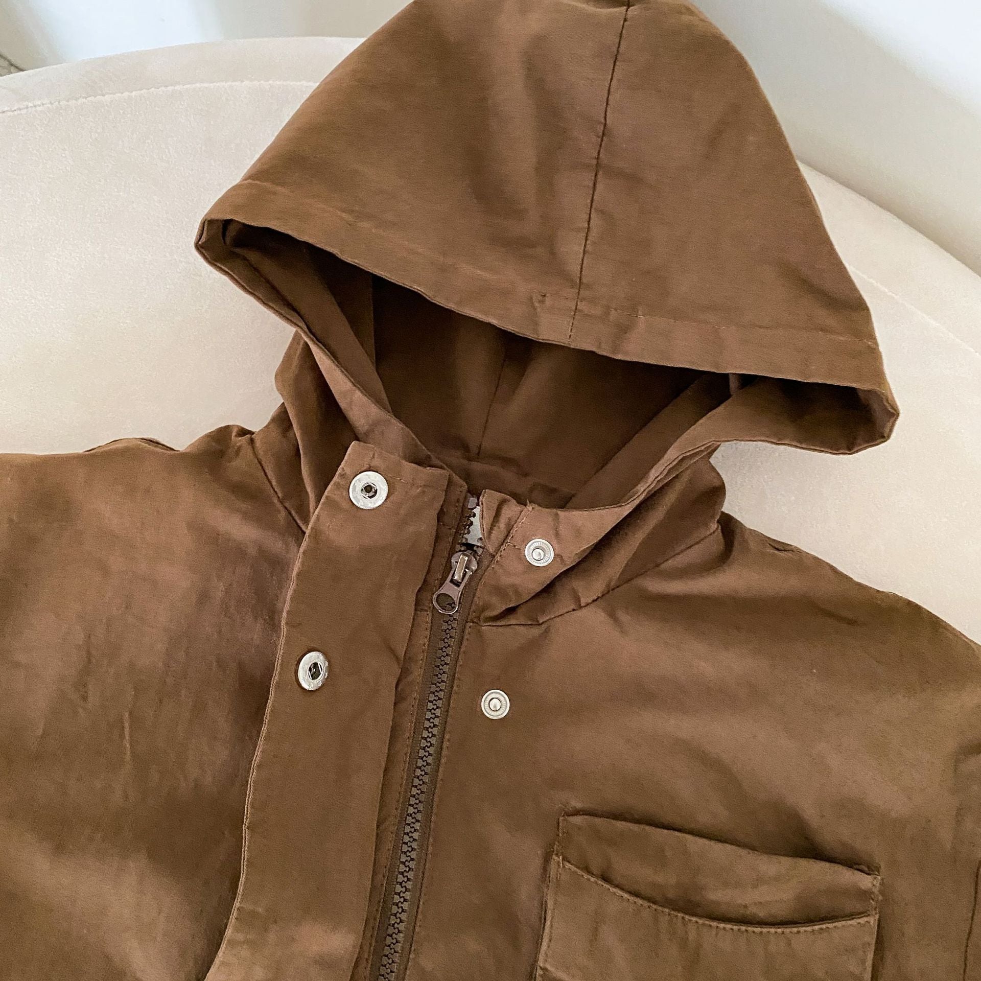 CozyShield – A prueba de viento y cómoda – Parka para niños