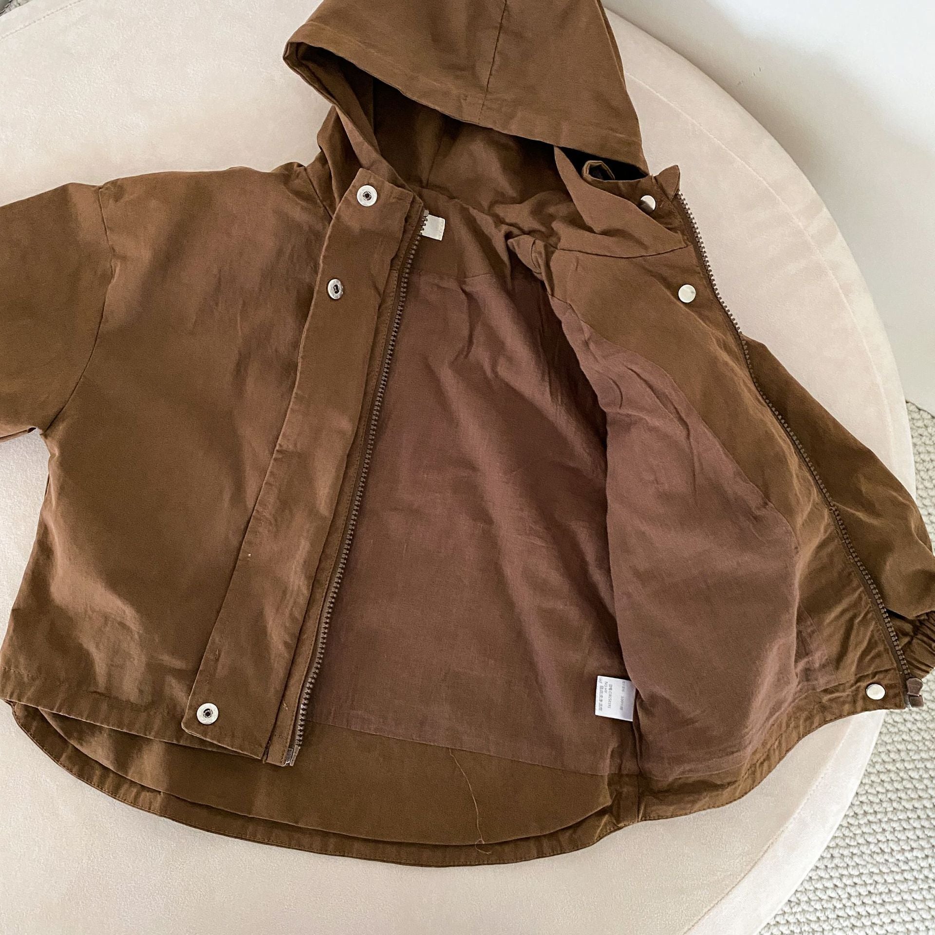 CozyShield – A prueba de viento y cómoda – Parka para niños