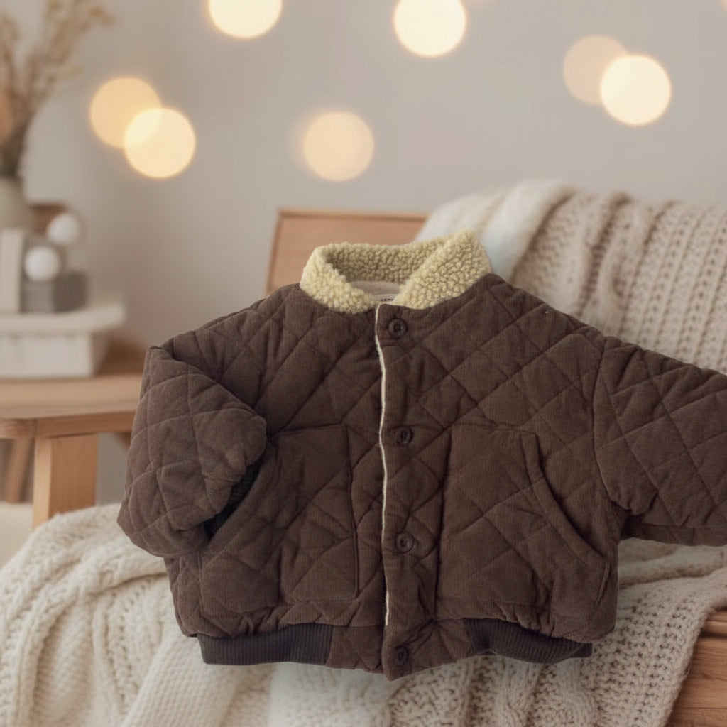 LittleWanderer – Cálido y elegante – Abrigo acolchado para niños
