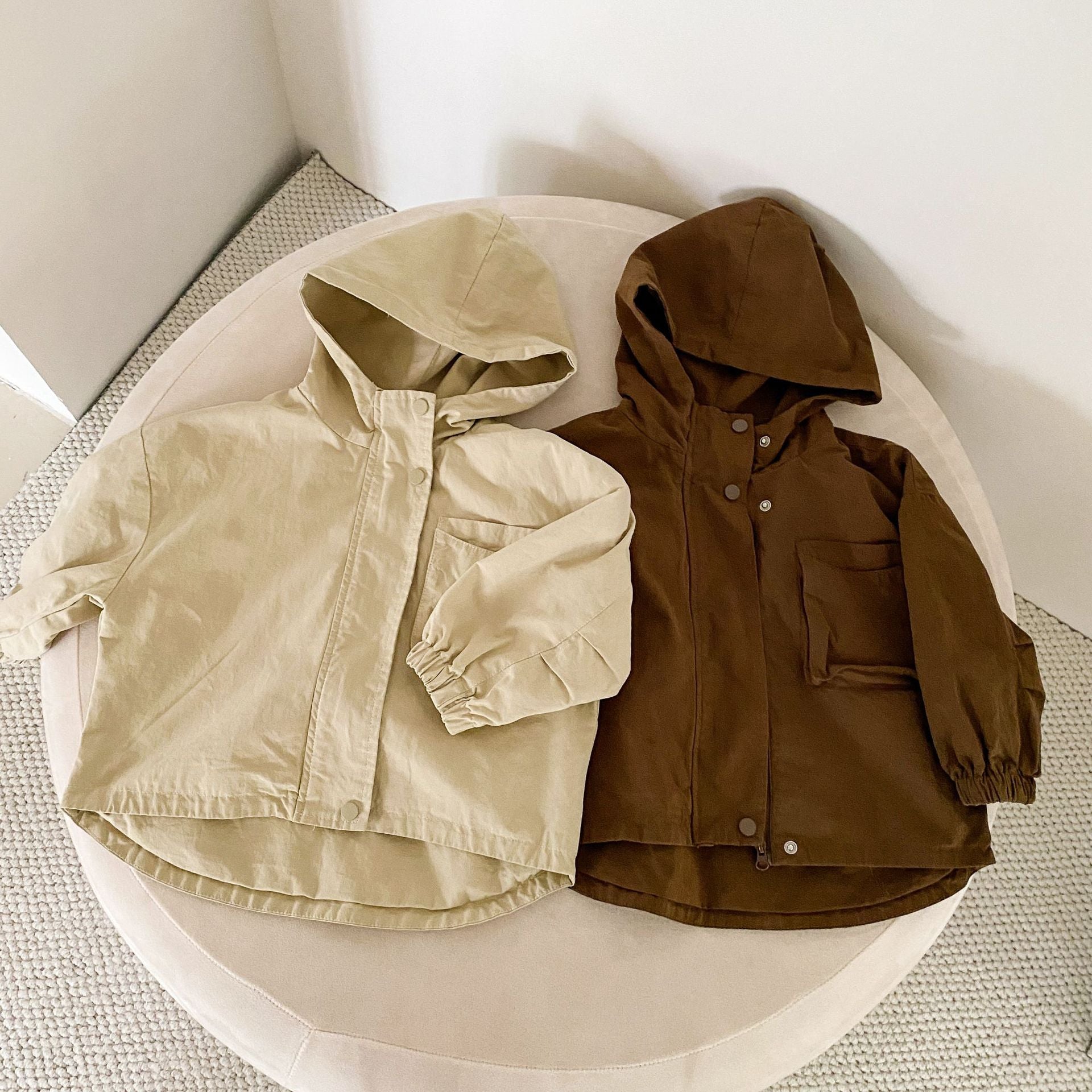 CozyShield – A prueba de viento y cómoda – Parka para niños