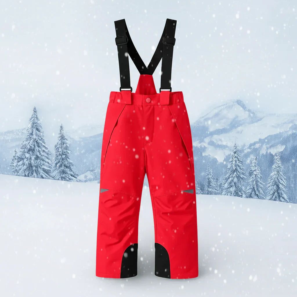MountainFit – Flexibles y cálidos – Pantalones de esquí para niños
