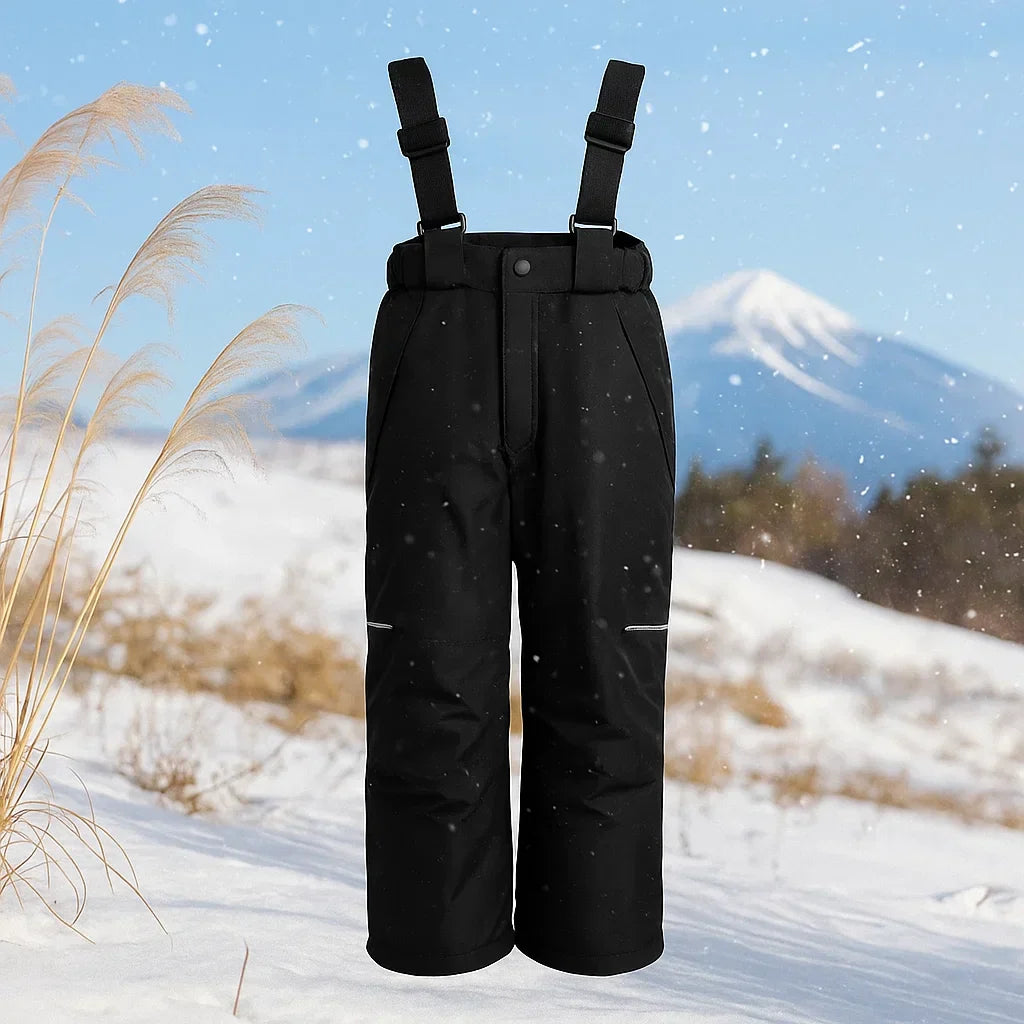 MountainFit – Flexibles y cálidos – Pantalones de esquí para niños