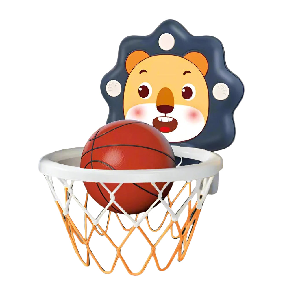 LionHoop – Habilidades motoras y diversión - Set de mini baloncesto para niños