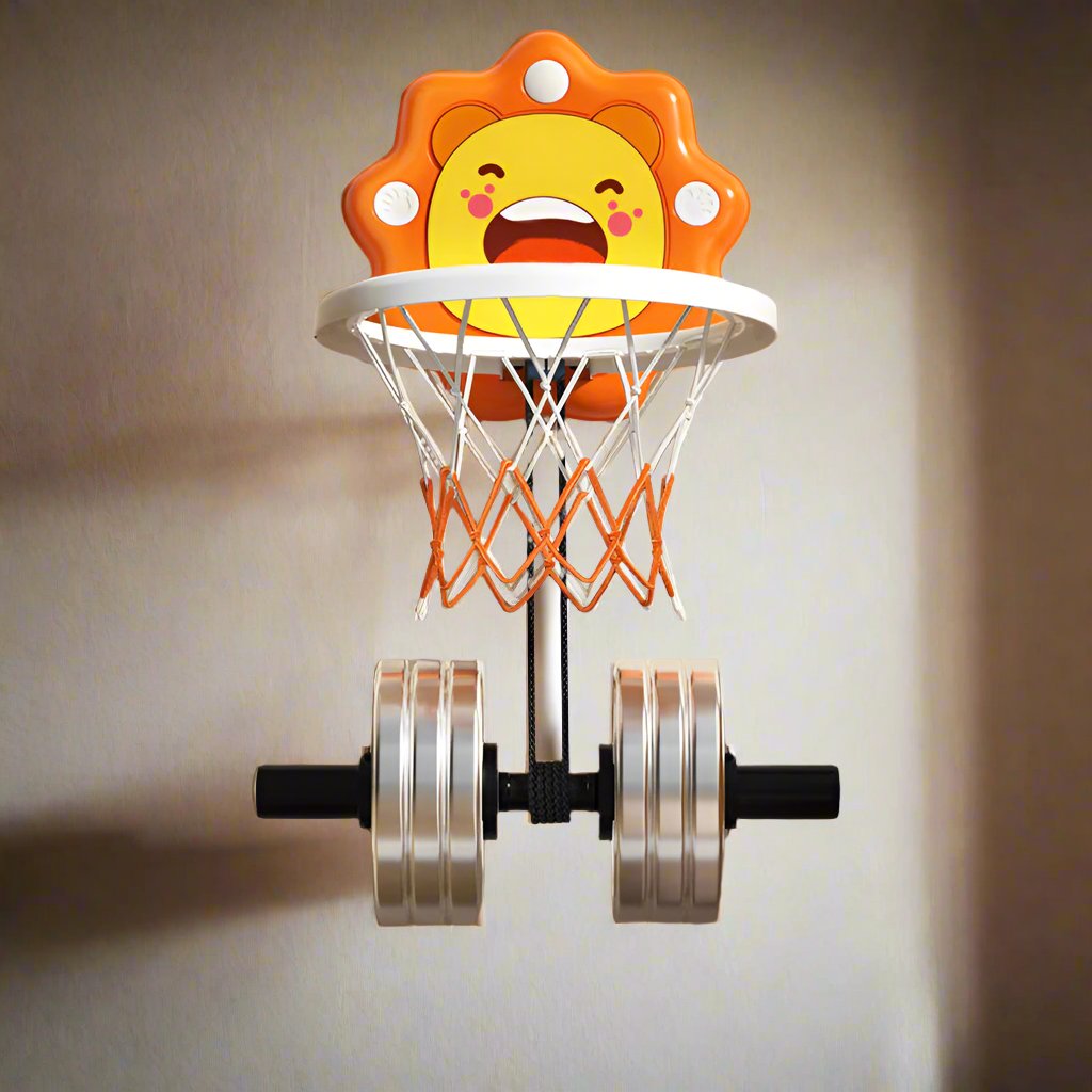 LionHoop – Habilidades motoras y diversión - Set de mini baloncesto para niños