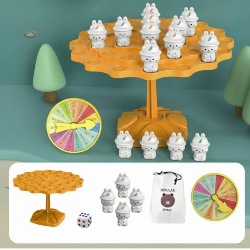 HappyBalance – Juego de mesa divertido e inteligente – Juego del equilibrio