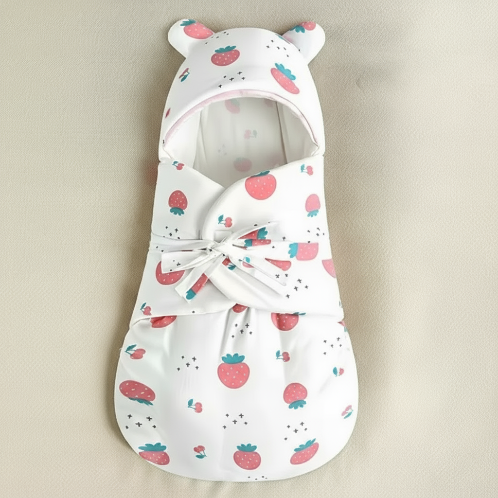 SnuggleBear – Comodidad y practicidad – Manta de algodón para envolver al bebé